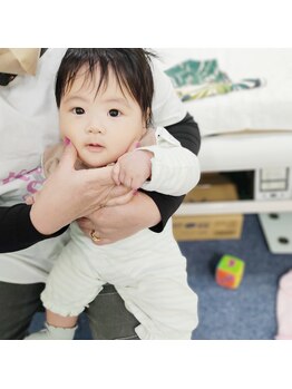 かおりビューティサロン/当院は、子守スタッフが付き添い