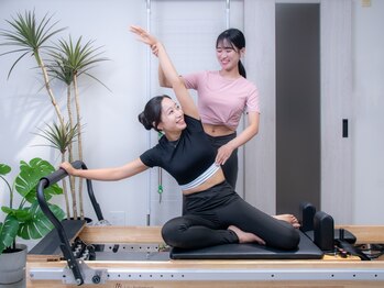 パーソナルマシンピラティス 恵比寿店の写真/健康的に<姿勢改善&しなやか美ボディメイク>人気の美容エクササイズ法パーソナルマシンピラティスを体験！