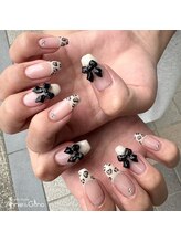 ネイルサロン アニーアンドジーノ(NAIL SALON Annie&Gino)/レオパードフレンチ