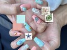 夏ネイル