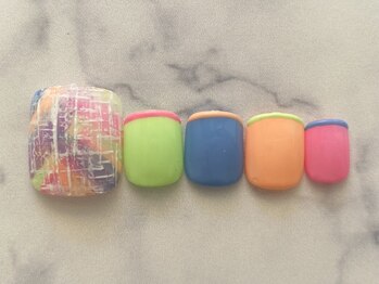 シエル ネイルスタジオ 古賀店(Ciel nail studio)/【フット】¥8500コース