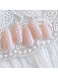 パラジェルベージュネイル