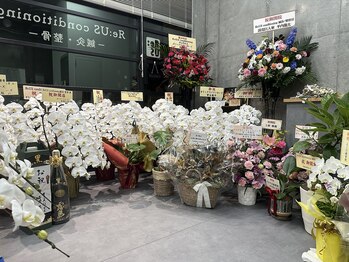 リアスコンディショニング(Яe:US conditioning)/開業祝い