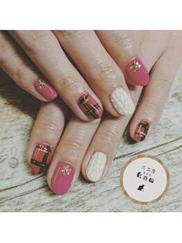 爪工房 コォム(kam)/冬ネイル