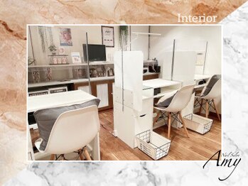 エイミー 大宮店(AMY)/白を基調とした落ち着いた雰囲気