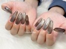 10本長さ出し×マグネットネイル