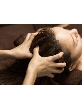 ヘッドスパで癒されたい