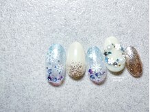 リシエル ネイル アンド アイラッシュ 新琴似店(RiCIEL)/クリスマスネイル