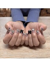 エーナイン イオン福島店/ギャラクシー持ち込みネイル