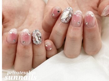 サンネイルズ(sun nails)/6本アート