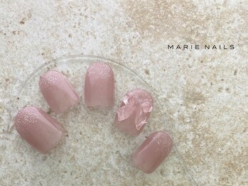 マリーネイルズ 大阪梅田店(MARIE NAILS)/新規6000円 0724a くすみカラー