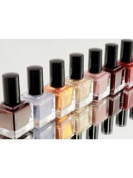 マニキュアメニューのあるサロン