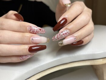 レブラン(r'e blanc)/ツイードネイル