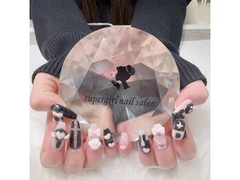 スーパーガール(supergirl)/チップ長さ出し持ち込みデザイン