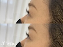 スラッシュフレーバー(/flavor)/カラーラッシュで抜け感を￥8500