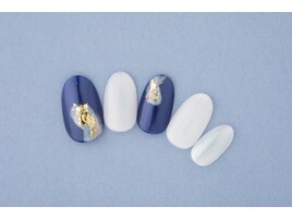 ブルーニュアンスネイル