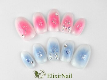 エリクサーネイル 五反田(Elixir Nail)/定額b カジュアル/クーポン使用