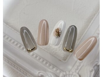 イーストネイル(East nail)/ふんわりニュアンスデザイン♪