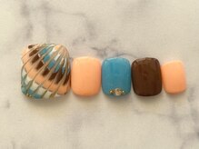 シエル ネイルスタジオ 古賀店(Ciel nail studio)/【フット】¥8500コース