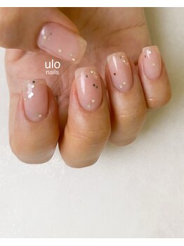 ウロネイルズ(ulo nails)/シンプルホロネイル