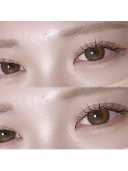 プレシャス(PRECIOUS)の写真/《ナチュラルで上品なまつ毛で魅力的なお目元に》初心者さんにもおすすめ◎カラーエクステもご用意有♪