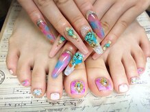 ネイルビューティー アンドエム(Nail Beauty & M)の雰囲気（豊富な品揃え！！サンプルもたくさんご用意しております！）