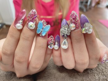 ネイルサロン ティプレシャス(T Precious)/キラキラマグネットネイル☆