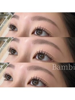 バンビ(Bambi)/まつ毛パーマ×アイブロウWax