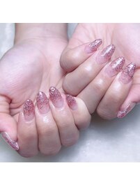 ラメグラデーション