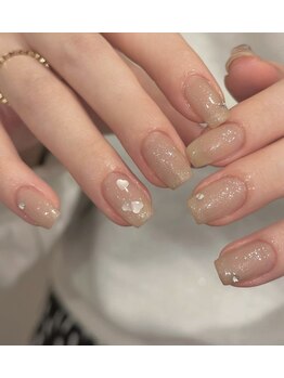 ネイルサロン エーナイン 札幌月寒店/オフィス×ハート