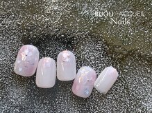 シックスティー ネイルズ バイ アクイユ 東中野(60min nails by ACCUEIL)/大人可愛いフラワーアートプラン