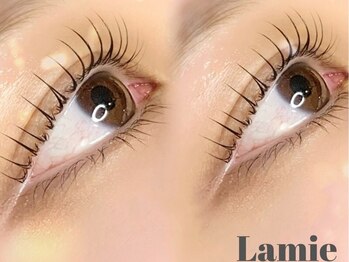 ラミー 豊橋店(Lamie)の写真/新規限定：【大人気！韓国最新式まつ毛パーマ】NUNUラッシュリフト¥5,500◇憧れの“束感まつ毛”が叶う♪