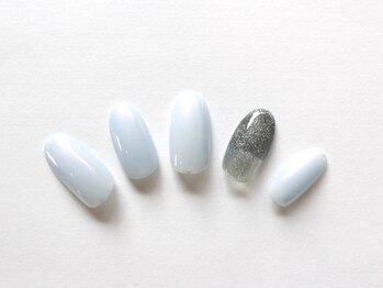 アヴィニール 表参道(Avenir)/マグネット×フラッシュネイル