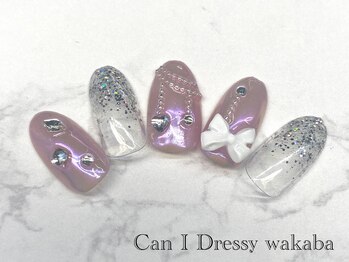 キャンアイドレッシー 若葉(Can I Dressy)/韓国ワンホンネイル☆ ¥7200