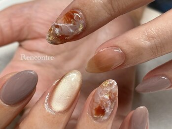 ランコントル(Rencontre)/*シンプル定額ネイル*