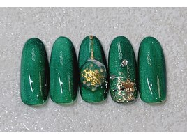 クリスマスネイル