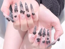 プティネイル 池袋(Puty Nail)/グレーグラデ☆地雷量産系ネイル