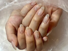 フラッシュ　ホワイト　ストーン