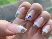 リ ボディ 札幌駅前店(Re Body)/長さ出しジェル　クリアデザイン