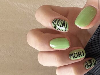 アイネイルズ 天神今泉店(I-nails)/【sana.i】ゼブラネイル