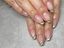 ジョアアンジェ 上本町店(joieange)/フレンチ　マグネットネイル