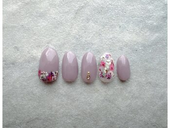 エンジェリック カラーズ(Angelic colors)/押し花ネイル☆