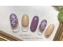 ユウコネイルズアンドエステティック ラ デェス(Yuko Nails & Esthetic La Deesse)/ゴールドコース （定額制）¥8000