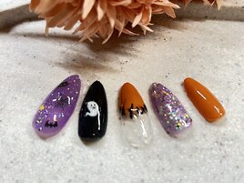 ハロウィンネイル