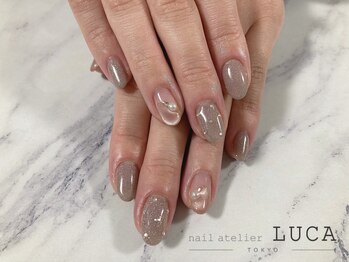 ネイルアトリエルカ(nail atelier LUCA)/R-44 ワンホンネイル