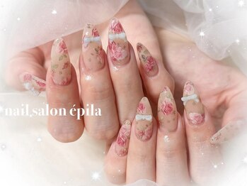 エピラ(epila)/バラ×ribbon