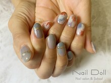 ネイルドール(Nail Doll)/モヤっとニュアンス
