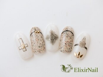 エリクサーネイル 五反田(Elixir Nail)/定額b カジュアル/クーポン使用
