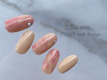 スリー(THREE)/June.2022/nail design