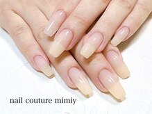 ミミィー(mimiy)/乳白色ネイル☆